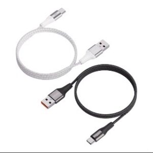 Cable USB-C 3m VIDVIE | Trenzado, Reforzado y Carga Rápida - Imagen 1