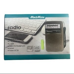 Radio portátil con pila recargable - Imagen 1