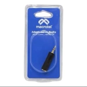 Conector Macho 3.5 mm a Hembra 6.3 mm - Imagen 3