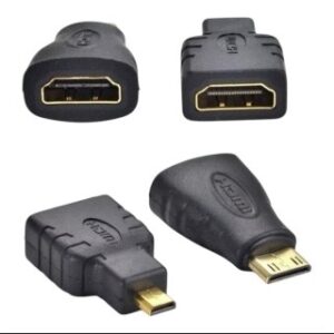 Cable HDMI 2 Adaptadores | 1.5m - Imagen 1