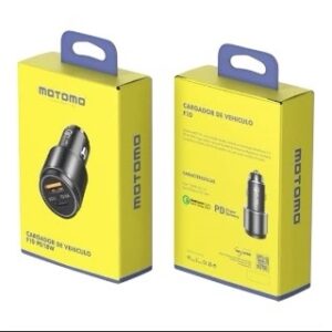 Cargador de Auto Motomo 42.5W – Carga Rápida QC 3.0 + PD 20W - Imagen 2