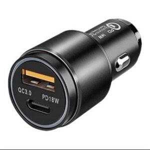 Cargador de Auto Motomo 42.5W – Carga Rápida QC 3.0 + PD 20W - Imagen 1