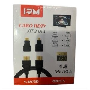 Cable HDMI 2 Adaptadores | 1.5m - Imagen 3