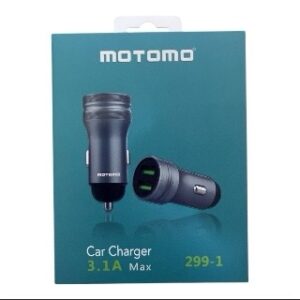 Cargador de Auto Motomo 3.1A – Doble USB y Carga Rápida - Imagen 3