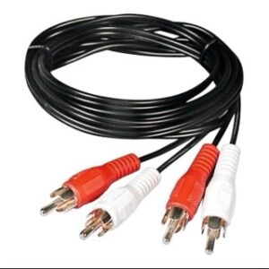 Cable RCA 2 a 2 | 1.5M | Audio Estéreo de Alta Fidelidad - Imagen 1