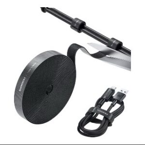 Cinta Organizadora de Cables TOOCKI (5M) | Reutilizable y Ajustable - Imagen 3