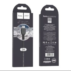 Cable Hoco X20 USB-C 2M | Carga Rápida 3A - Imagen 2