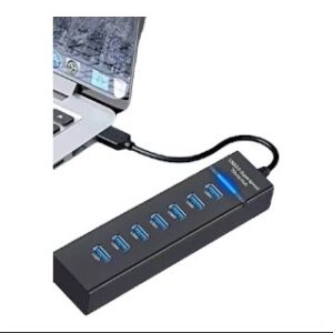 Hub USB 3.0 de 7 Puertos | Alta Velocidad y Seguridad - Imagen 3
