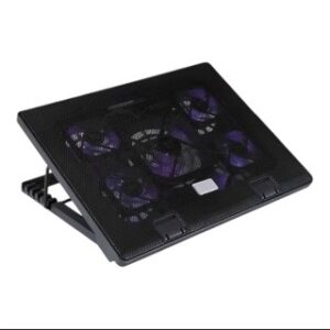 Base refrigerante Utek UT-NTC050 – 5 ventiladores, LED y USB - Imagen 3