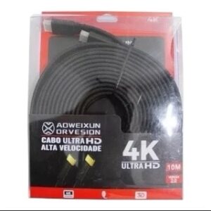 Cable HDMI Macho a Macho 10 Metros – Soporte 4K, Nylon Reforzado - Imagen 1