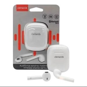 Audífonos AIWA Bluetooth 5.0 Inalámbricos con Estuche Recargable - Imagen 1