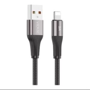 Cable VIDVIE Lightning 1m Carga Rápida 3A – Modelo CB4038i - Imagen 1
