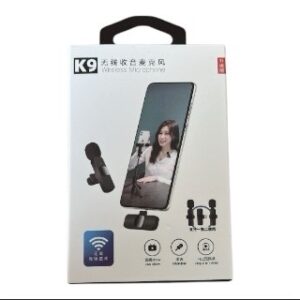 Micrófono Doble K9 Plug & Play – Compatible con Type-C y Lightning - Imagen 3