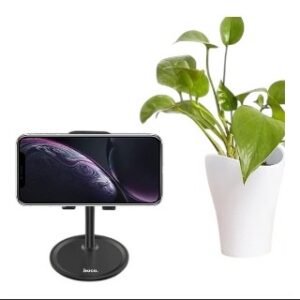 Soporte de Mesa Hoco PH15 de Aluminio para Celular y Tablet – Rotación 360° - Imagen 4