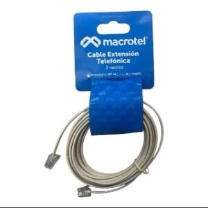 Extensión Telefónica RJ11 de 3 Metros para Teléfono Fijo - Imagen 3