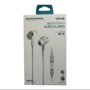 Auriculares IRM S2-E Estéreo con Micrófono y Adaptador para iPhone - Imagen 3