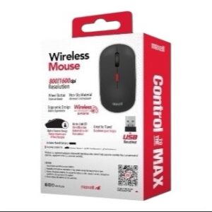 Mouse Inalámbrico Maxell 1600 dpi – Compacto y Ergonómico para PC y Mac - Imagen 3