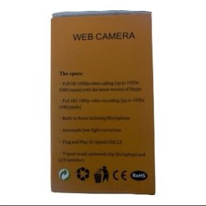 Webcam Full HD 1080p con Micrófono Integrado – Plug and Play USB 2.0 - Imagen 3