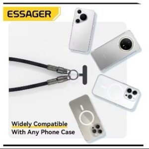 Lanyard-Correa con Cable Carga Rápida USB-C | Ideal para Móviles - Imagen 4