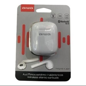 Audífonos AIWA Bluetooth 5.0 Inalámbricos con Estuche Recargable - Imagen 4