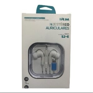 Auriculares IRM S2-E Estéreo con Micrófono y Adaptador para iPhone - Imagen 4