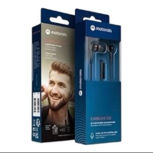 Audífonos Motorola Earbuds 105 con Micrófono y Diseño Ligero - Imagen 1