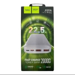 Power Bank Hoco J101A 20000mAh | Carga Rápida 22.5W y 3 Salidas USB - Imagen 5