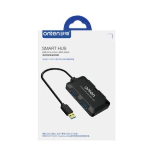 Hub Onten 4 Puertos USB 3.0 – Alta Velocidad y Conectividad Extendida - Imagen 3