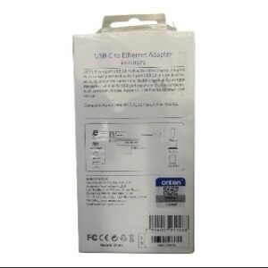 Adaptador Onten USB-C a Ethernet + 3 USB – Compatible con Mac y Windows - Imagen 2