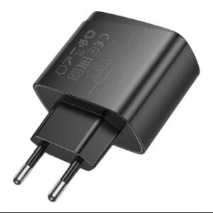 Cargador HOCO 65W PD + QC3.0 – Rápido y Dual para Laptop y Celular - Imagen 3