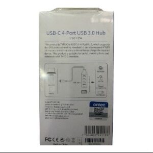 Hub Onten USB-C 4 Puertos USB 3.0 – Velocidad y Compatibilidad Total - Imagen 3