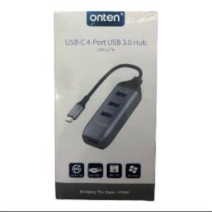 Hub Onten USB-C 4 Puertos USB 3.0 – Velocidad y Compatibilidad Total - Imagen 4