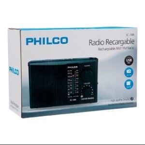 Radio Recargable Philco IC18R – 4 Bandas AM/FM/SW, USB y SD - Imagen 4