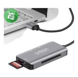 Lector de Tarjetas Onten OTN-8107 – SD, MicroSD, CF + Hub USB 3.0 - Imagen 4