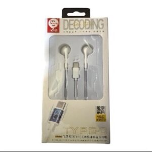 Audífonos Tipo C YSK-160 con Chip Digital – Sonido Estéreo Envolvente