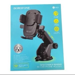 Soporte universal Borofone BH60 para auto – montaje tablero/parabrisas - Imagen 5