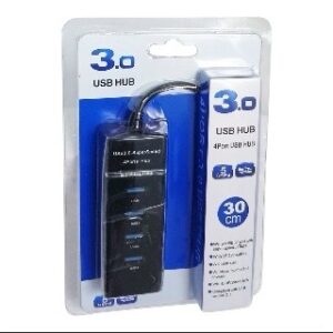 Hub USB 3.0 de 4 Puertos con Alta Velocidad 5Gbps y LED – Slim y Potente - Imagen 4
