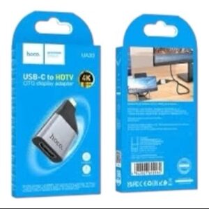 Adaptador HOCO UA33 USB-C a HDMI 4K – Conecta tu celular o laptop a TV - Imagen 3