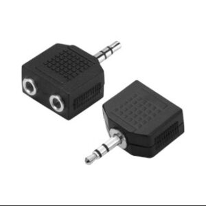 Adaptador Divisor Audio 3.5 mm Macho a 2 Hembras Estéreo - Imagen 3