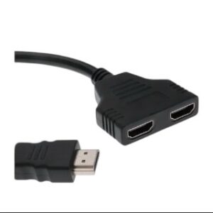 Adaptador HDMI 1 a 2 Tipo Y | Splitter HDMI Macho a 2 Hembras - Imagen 4