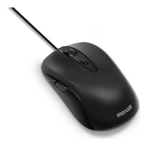 Mouse Maxell con Cable USB, Botón DPI y Diseño Antideslizante