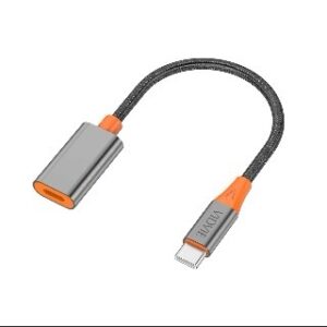 Adaptador Vidvie AL1119 Lightning Hembra a USB-C Macho PD 27W - Imagen 3