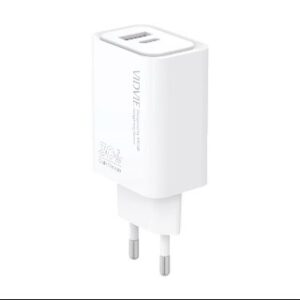Cargador VIDVIE PLE282 GaN 30W USB-C + USB-A con Cable Tipo C ambos extremos - Imagen 3