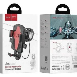 Hoco CA73 Soporte Celular Moto y Bicicleta Universal Ajustable - Imagen 3
