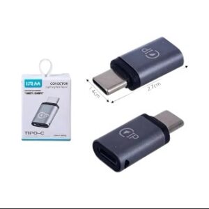 Adaptador IRM-14036 Lightning Hembra a USB-C Macho para Celular - Imagen 2