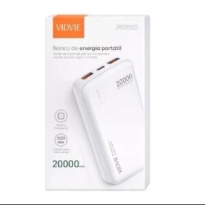 Power Bank Vidvie PB7013 20000mAh 10W Doble USB Blanco - Imagen 3